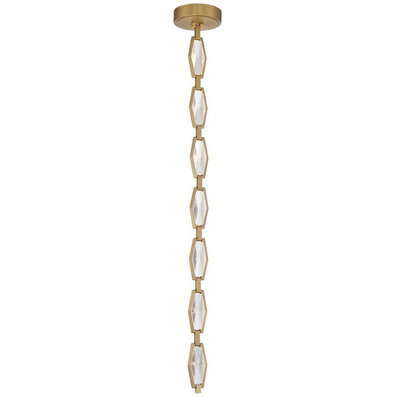 Rimini Chain Chandelier 67 Inch Aged Brass By Lib Co Main View