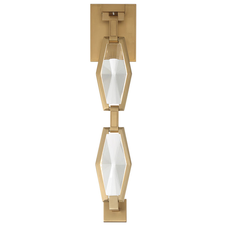 Rimini Chain Wall Sconce 21 Inch Aged Brass By Lib And Co