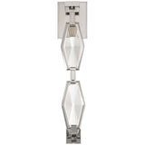 Rimini Chain Wall Sconce 21 Inch Polished Nickel  By Lib And Co