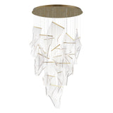 Rinkle 24-Light LED Chandelier by ET2 - French Gold
