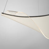 Rinkle Modular 1-Light LED Pendant by ET2 - Brushed Gunmetal