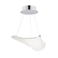 Rinkle Modular 1-Light LED Pendant by ET2 - Polished Chrome