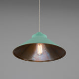 Rio Coloured Pendant Light - Mint Turquoise
