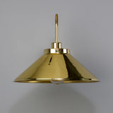 Rio Swan Neck Wall Light - Polished Brass