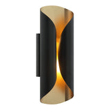 Ripcurl Wall Sconce 5 Inch Matte Black