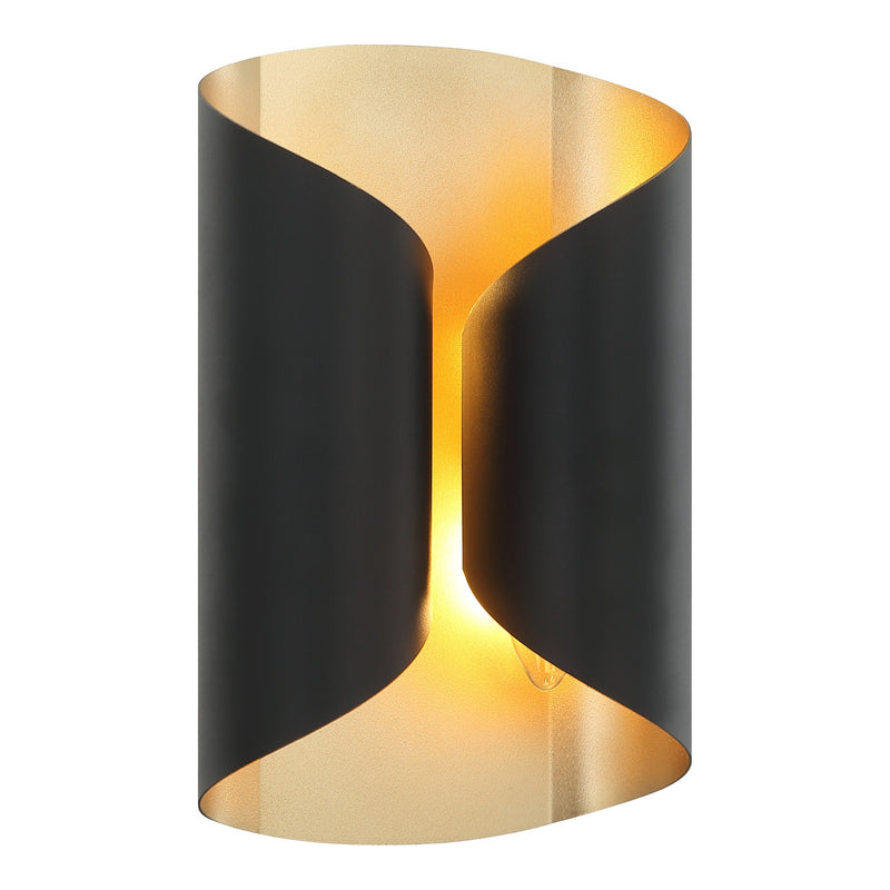 Ripcurl Wall Sconce 7 Inch Matte Black