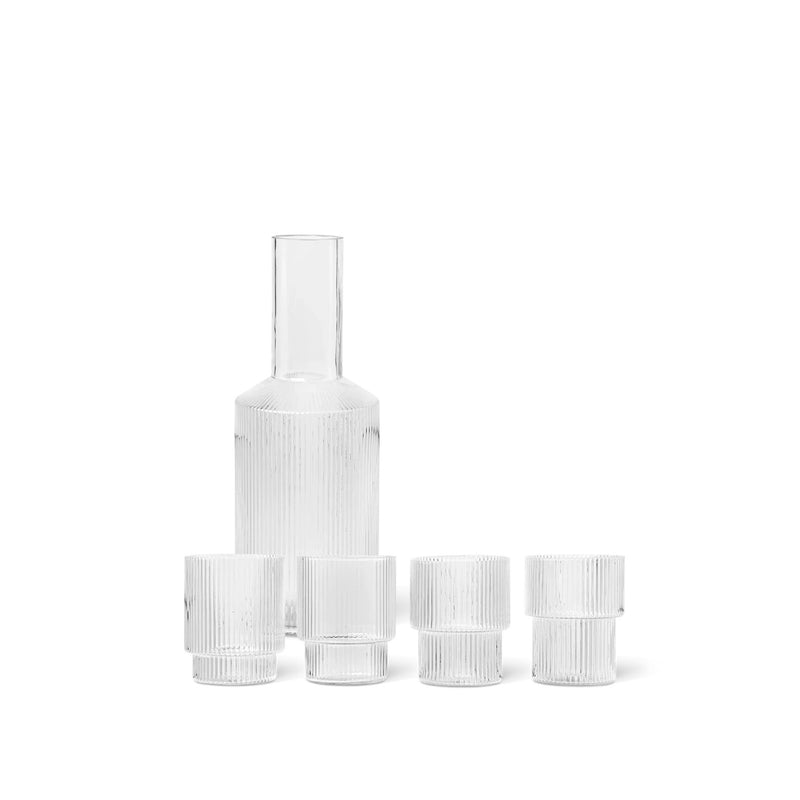 Ripple Carafe - Clear by Ferm Living
