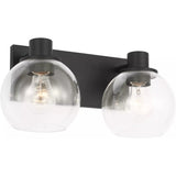 Rito Wall Sconce — Medium, Midnight Black