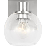 Rito Wall Sconce — Small, Chrome