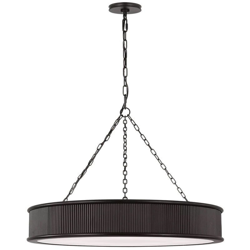 Ritz Chandelier Small Aged Iron By Visual Comfort Studio