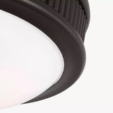 Ritz Flush Mount Medium Aged Iron By Visual Comfort Studio - Detailed View1