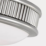 Ritz Flush Mount Medium Polished Nickel By Visual Comfort Studio - Detailed View2