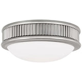 Ritz Flush Mount Medium Polished Nickel By Visual Comfort Studio 