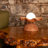 Rivale Ceramic Table Lamp - Antique Brass