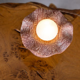 Rivale Ceramic Table Lamp - Antique Brass