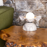 Rivale Ceramic Table Lamp - Matt Black
