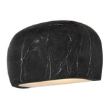 Riven Sconce - Black Marquina