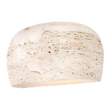 Riven Sconce - Travertine