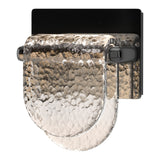 Riverbed LED Wall Sconce in Ink by Hubbardton Forge