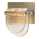 Riverbed LED Wall Sconce in Soft Gold by Hubbardton Forge