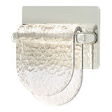 Riverbed LED Wall Sconce in Sterling by Hubbardton Forge