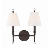 Riverdale Wall Sconce 15'' Dark Bronze