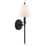 Riverdale Wall Sconce 6'' Black Forged
