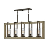 Riverwood Medium Five Light Linear - Warm Bronze - by Hinkley