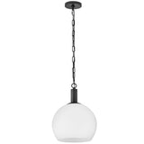 Rivi Pendant Light Black By Lark Living - Front View