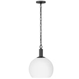Rivi Pendant Light Black By Lark Living - Side View2