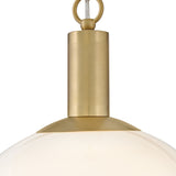 Rivi Pendant Light Lacquered Brass By Lark Living - Detailed View2