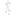 Riza 9-Light Chandelier in White, Standard by Hubbardton Forge
