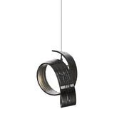 Riza Low Voltage Mini Pendant in Ink by Hubbardton Forge