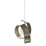 Riza Low Voltage Mini Pendant in Soft Gold by Hubbardton Forge