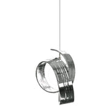 Riza Low Voltage Mini Pendant in Sterling by Hubbardton Forge