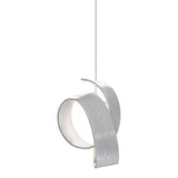 Riza Low Voltage Mini Pendant in White by Hubbardton Forge