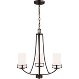 Robie Chandelier — 21.38 Inch, Bronze