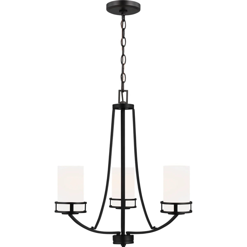 Robie Chandelier — 21.38 Inch, Midnight Black