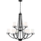 Robie Chandelier — 33 Inch, Midnight Black