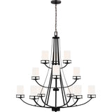 Robie Chandelier — 40 Inch, Midnight Black