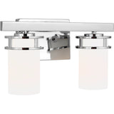 Robie Vanity Light — 14.63 Inch, Chrome
