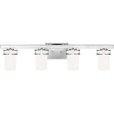 Robie Vanity Light — 34 Inch, Chrome