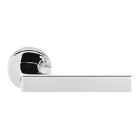 Robocinque Door Lever in Polished Chrome by Colombo Design