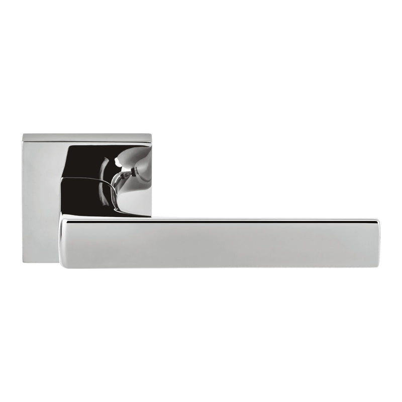 Robocinque S Door Lever in Polished Chrome by Colombo Design