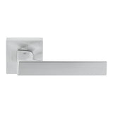 Robocinque S Door Lever in Satin Chrome by Colombo Design