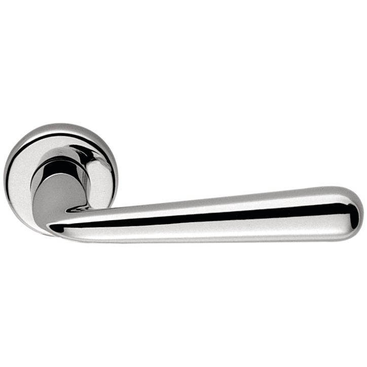 Robodue Door Lever in Polished Chrome by Colombo Design