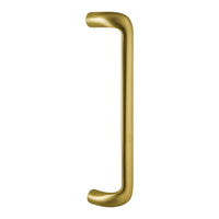 Roboquattro Door Pull Large in Satin Gold by Colombo Design