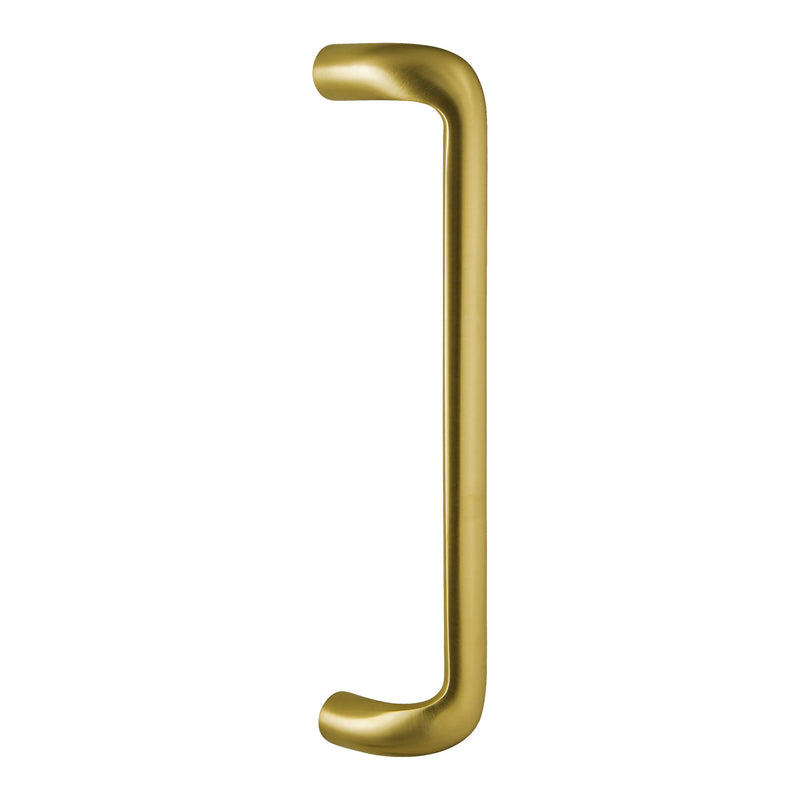 Roboquattro Door Pull Large in Satin Gold by Colombo Design