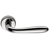 Robot Door Lever in Polished Chrome by Colombo Design