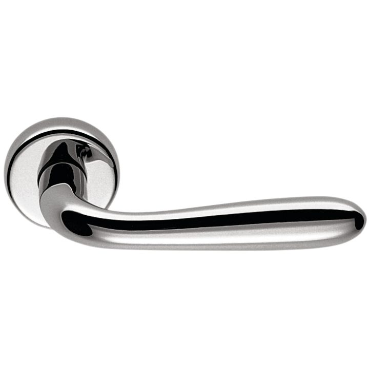 Robot Door Lever in Polished Chrome by Colombo Design